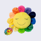 MURAKAMI TAKASHI Kutakuta Flower Rainbow Stuffed Toy (Medium)