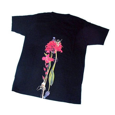 the POOL aoyama AMKK PROJECT x fragment design Disa Artiste & Hyacinth & Epidendoramu FLOWER TEE