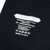 the POOL aoyama x fragment design x OFF-WHITE OFF-BLACK C/O VIRGIL ABLOH BLACK SOCKS