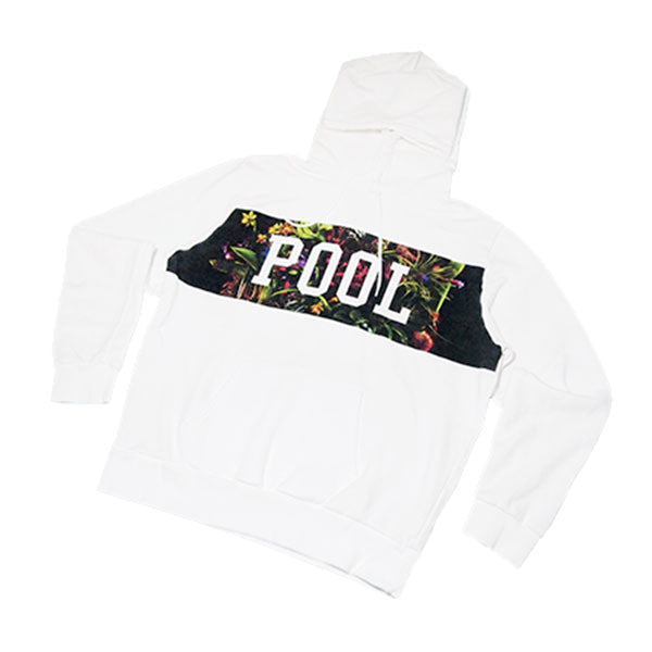 the POOL aoyama AMKK PROJECT FLOWER HIGHLIGHT POOL HOODIE