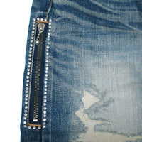 VANQUISH x fragment design Hard Wide Straight Denim Pants [ VFP1001 ]